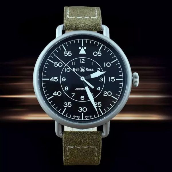 復刻錶 Bell & Ross 復古系列 BR-ww1-92 鋼殼與 miyota 9015 自動機芯 LV官方網,LV官網,LV官網包包,LV官網台灣,LV官網長夾,LV官網皮夾,LV包包