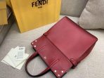 Fendi 紅色小牛皮常規翻蓋托特包 LV官方網,LV官網,LV官網包包,LV官網台灣,LV官網長夾,LV官網皮夾,LV包包