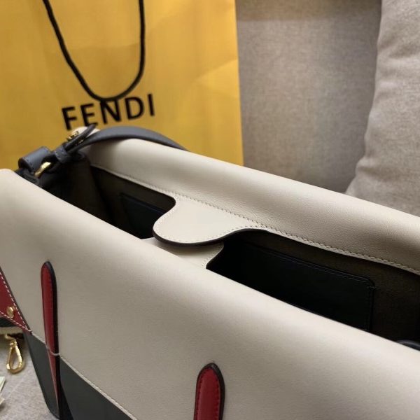 Fendi 大灰色小牛皮翻蓋托特包 LV官方網,LV官網,LV官網包包,LV官網台灣,LV官網長夾,LV官網皮夾,LV包包