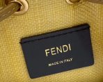 Fendi Mon Tresor 拉菲草米色迷你水桶包 LV官方網,LV官網,LV官網包包,LV官網台灣,LV官網長夾,LV官網皮夾,LV包包