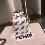 Fendi 標誌印花流蘇 Mon Tresor 迷你水桶包 LV官方網,LV官網,LV官網包包,LV官網台灣,LV官網長夾,LV官網皮夾,LV包包