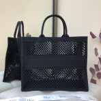 Dior Book 黑色網布刺繡托特包 LV官方網,LV官網,LV官網包包,LV官網台灣,LV官網長夾,LV官網皮夾,LV包包