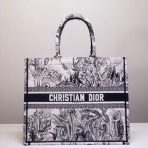 Dior Book 托特包 Toile de Jouy Carnivora 圖案 LV官方網,LV官網,LV官網包包,LV官網台灣,LV官網長夾,LV官網皮夾,LV包包