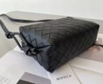 Bottega Veneta 黑色 Intrecciato 小羊皮迷你環包 LV官方網,LV官網,LV官網包包,LV官網台灣,LV官網長夾,LV官網皮夾,LV包包