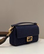 Fendi 中藍色 FF 帆布 Baguette 包 LV官方網,LV官網,LV官網包包,LV官網台灣,LV官網長夾,LV官網皮夾,LV包包