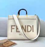 Fendi Sunshine 中型白色小牛皮購物包 LV官方網,LV官網,LV官網包包,LV官網台灣,LV官網長夾,LV官網皮夾,LV包包