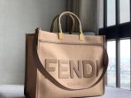 Fendi Sunshine 中型棕色法蘭絨購物包 LV官方網,LV官網,LV官網包包,LV官網台灣,LV官網長夾,LV官網皮夾,LV包包