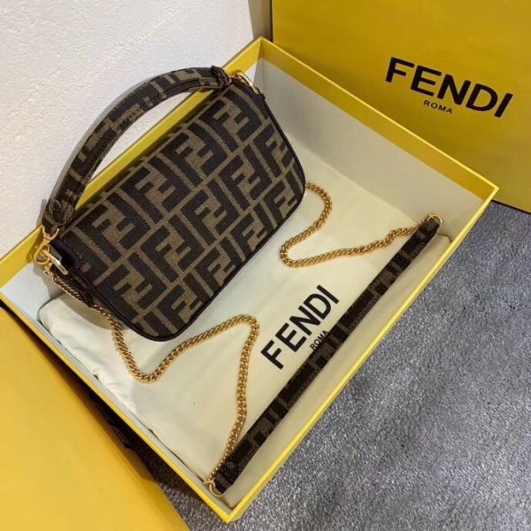 Fendi FF 布料黑色飾邊迷你 Baguette 包 LV官方網,LV官網,LV官網包包,LV官網台灣,LV官網長夾,LV官網皮夾,LV包包