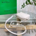 Bottega Veneta 白色 Intrecciato 小羊皮迷你 Loop 手袋 LV官方網,LV官網,LV官網包包,LV官網台灣,LV官網長夾,LV官網皮夾,LV包包