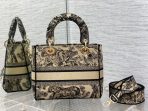 Dior 中 Lady D-Lite 棕色 Toile de Jouy 刺繡手袋 LV官方網,LV官網,LV官網包包,LV官網台灣,LV官網長夾,LV官網皮夾,LV包包