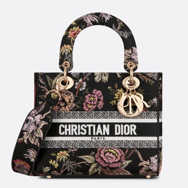 Dior 中號 Lady D-Lite 粉 Jardin 植物刺繡手袋 LV官方網,LV官網,LV官網包包,LV官網台灣,LV官網長夾,LV官網皮夾,LV包包