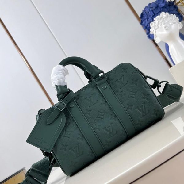 【頂級原單 LV M24432綠色 】Keepall 旅行袋 LV官方網,LV官網,LV官網包包,LV官網台灣,LV官網長夾,LV官網皮夾,LV包包