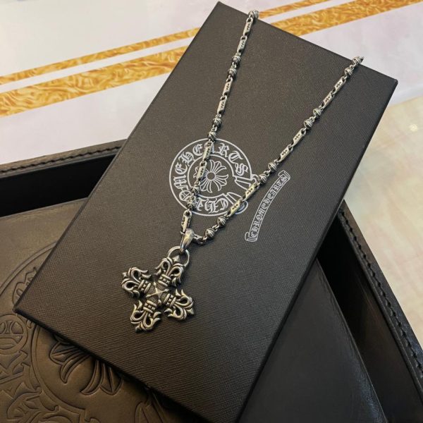 Chrome Hearts 復古菱形十字架項鍊 LV官方網,LV官網,LV官網包包,LV官網台灣,LV官網長夾,LV官網皮夾,LV包包