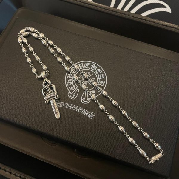 Chrome Hearts 復古字母球項鍊 LV官方網,LV官網,LV官網包包,LV官網台灣,LV官網長夾,LV官網皮夾,LV包包