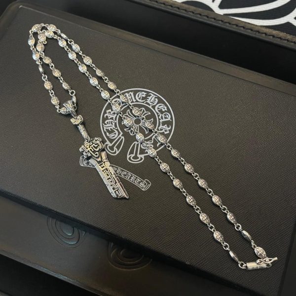 Chrome Hearts 復古十字球項鍊 LV官方網,LV官網,LV官網包包,LV官網台灣,LV官網長夾,LV官網皮夾,LV包包