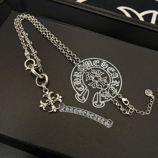 Chrome Hearts 復古多元素項鍊 LV官方網,LV官網,LV官網包包,LV官網台灣,LV官網長夾,LV官網皮夾,LV包包