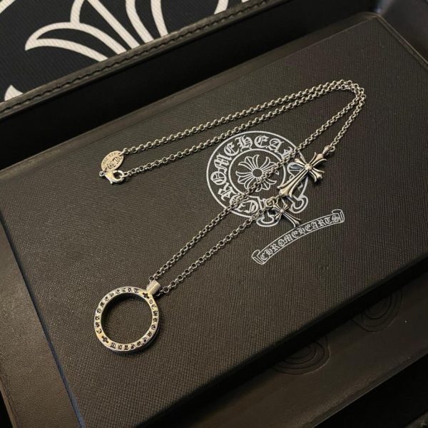 Chrome Hearts 復古十字架掛件項鍊 LV官方網,LV官網,LV官網包包,LV官網台灣,LV官網長夾,LV官網皮夾,LV包包