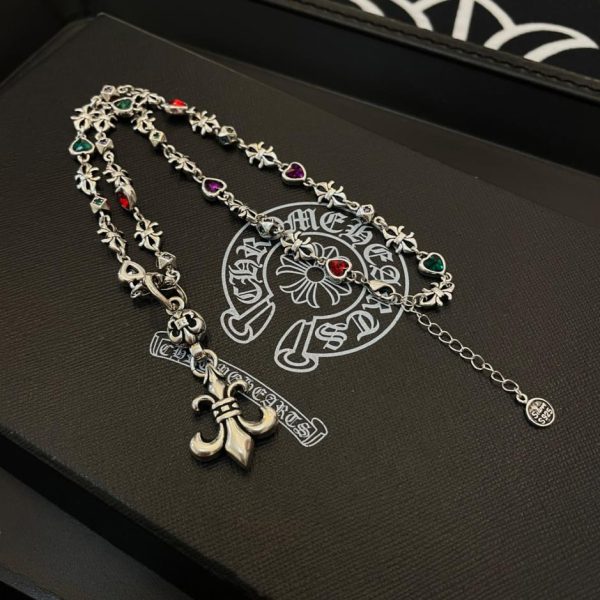 Chrome Hearts 復古多元素項鍊 LV官方網,LV官網,LV官網包包,LV官網台灣,LV官網長夾,LV官網皮夾,LV包包