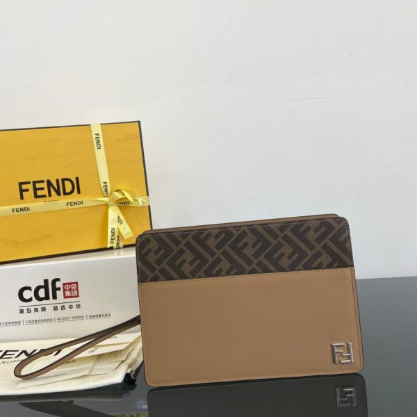 【附專櫃全套包裝】Fendi 升級版男士手包 LV官方網,LV官網,LV官網包包,LV官網台灣,LV官網長夾,LV官網皮夾,LV包包