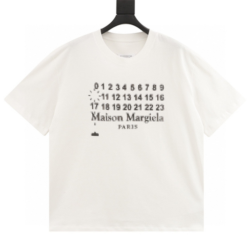 Maison Margiela MM6 馬賽克數位Logo印花短袖T卹(37EF) LV官方網,LV官網,LV官網包包,LV官網台灣,LV官網長夾,LV官網皮夾,LV包包