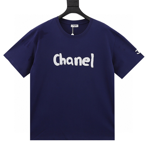 CHANEL字母印花LOGO短袖T-shirt(67F3) LV官方網,LV官網,LV官網包包,LV官網台灣,LV官網長夾,LV官網皮夾,LV包包