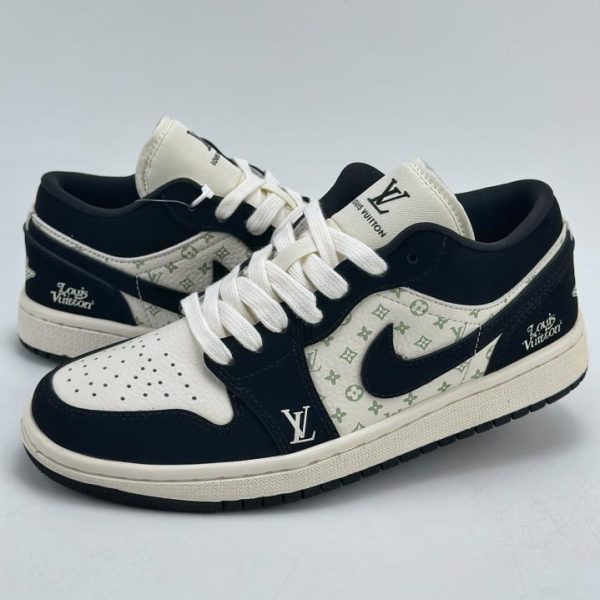 Air Jordan 1 Retro Low x Louis Vuitton 白黑官方同步新色 LV官方網,LV官網,LV官網包包,LV官網台灣,LV官網長夾,LV官網皮夾,LV包包