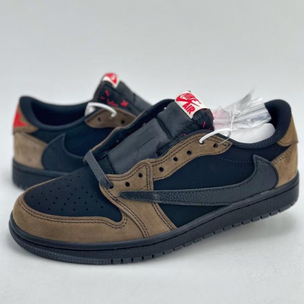 Travis Scott x Nike Air Jordan 1 Low x Louis VuittonAir Jordan 1 Low 黑色棕色倒鉤 LV官方網,LV官網,LV官網包包,LV官網台灣,LV官網長夾,LV官網皮夾,LV包包