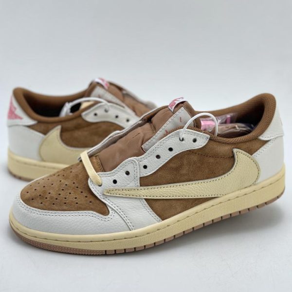 Travis Scott x Nike Air Jordan 1 Low x Louis VuittonAir Jordan 1 Low 沙棕白色倒鉤 LV官方網,LV官網,LV官網包包,LV官網台灣,LV官網長夾,LV官網皮夾,LV包包