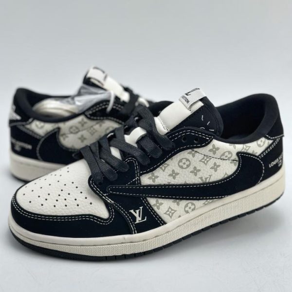 Travis Scott x Nike Air Jordan 1 Low x Louis VuittonAir Jordan 1 Low 公尺白黑倒鉤 LV官方網,LV官網,LV官網包包,LV官網台灣,LV官網長夾,LV官網皮夾,LV包包