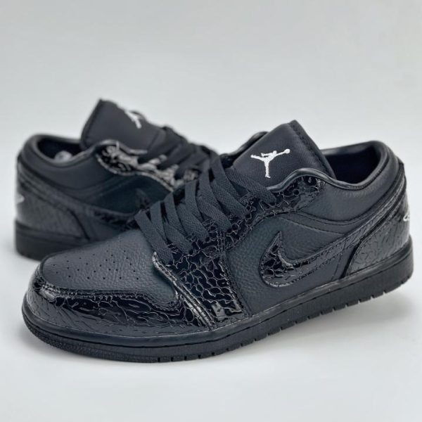 Air Jordan 1 Retro Low Black Croc 漆皮黑官方同步新色 LV官方網,LV官網,LV官網包包,LV官網台灣,LV官網長夾,LV官網皮夾,LV包包